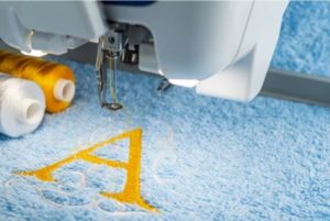 How to monogram with a sewing machine